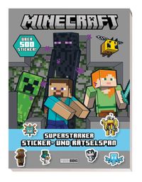 Minecraft: Superstarker Sticker- und Rätselspaß