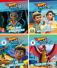 Nelson Mini-Bücher: 4er Hot Wheels 1-4