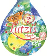 Lutzis Mondkalender rund Ø 16cm (Tagesabreisskalender) 2027