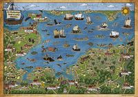 Mecklenburger Bucht-Poster "Unser Zuhause vor 700 Jahren