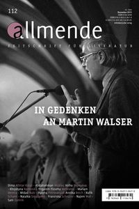 Allmende 112 – Zeitschrift für Literatur
