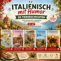 Italienisch mit Humor: 50 Tiergeschichten A1-A2 (+ Audio-Online)