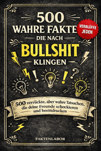 500 WAHRE FAKTEN, DIE NACH BULLSHIT KLINGEN